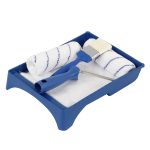 Kit Pintura 5 Peças Bandeja, 2 Rolos 18cm, Lona e Pincel 5cm Dexter