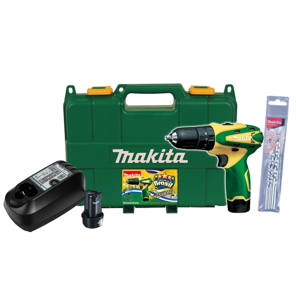Furadeira e Parafusadeira de Impacto 12V HP330DBR Makita
