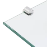 Prateleira Reta Simples Vidro Incolor 40x10cm Sensea