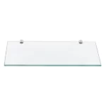 Prateleira Reta Simples Vidro Incolor 40x20 Sensea