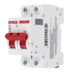 Disjuntor Bipolar Din Curva C 50A Steck