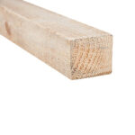 Quadrado de Madeira Pinus Natural 3x3x220cm Massol